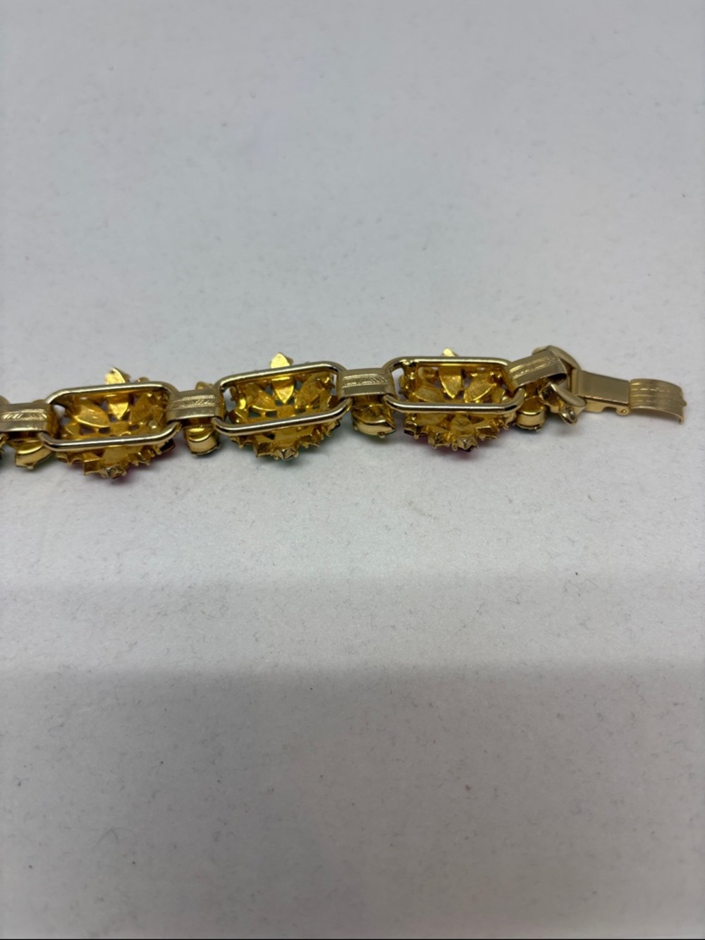 Gorgeous vintage D&E Juliana bracelet - Picture 7 of 16